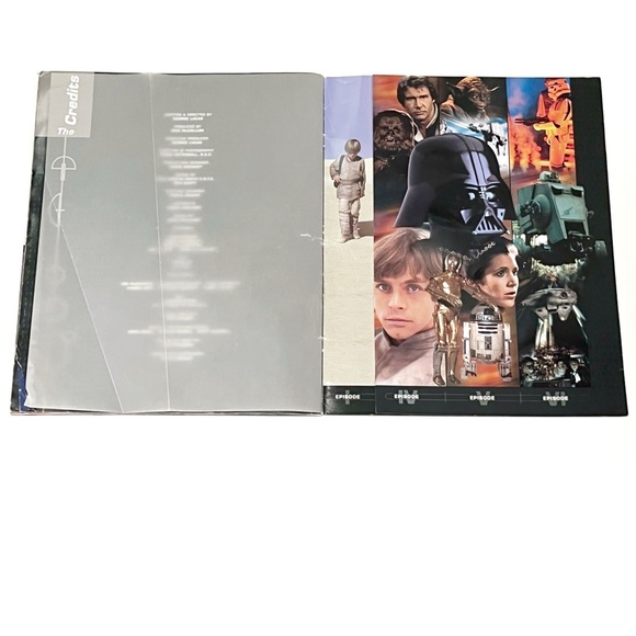 Vintage 1999 Star Wars Episode 1 Phantom Menace Lucasfilm Movie Collector Book - Picture 15 of 16